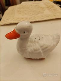 Sale e pepe a forma di animali, vintage, anni 80