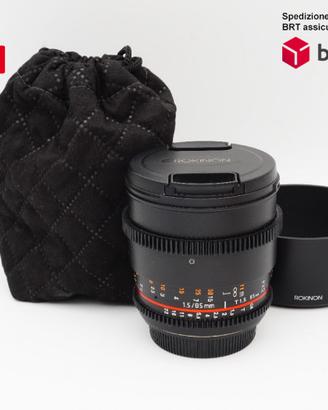 Rokinon 85 T1.5 Cine (Canon)