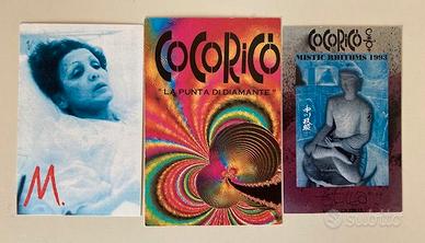 Biglietti flyers Cocoricò discoteca anni 90