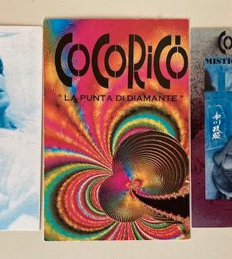 Biglietti flyers Cocoricò discoteca anni 90