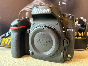 Nikon D750 corpo macchina come nuovo 5172 scatti
