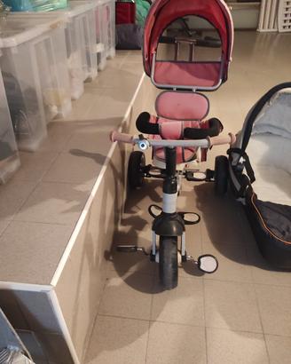 passeggino a bicicletta 