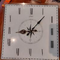 Orologio da parete Frabur, rosa dei venti