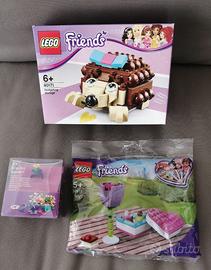 Lego Friends vari set e portachiavi (NUOVI)