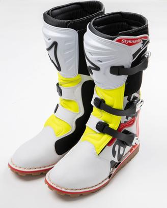 Stivali Stylmartin Impact Pro.2 bianco rosso