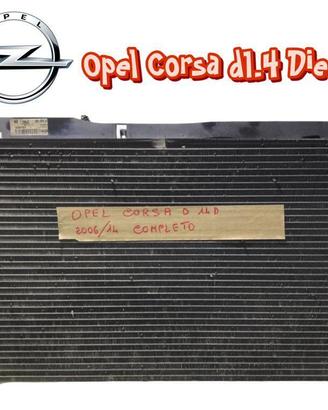 KIT RADIATORI OPEL Corsa D 5P 1° Serie Diesel 1.4