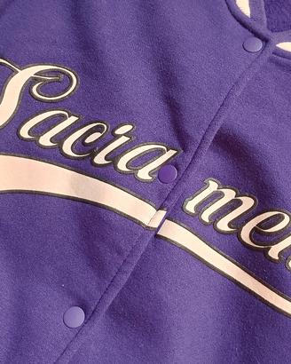 Sacramento Kings bomber autunno 50% cotone 