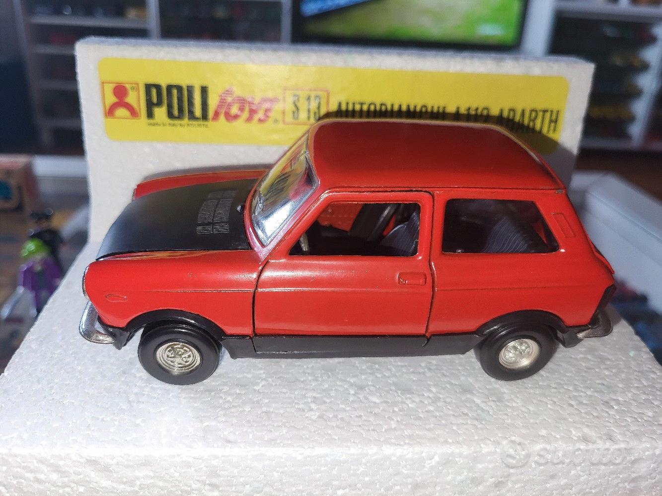 POLISTIL S13 AUTOBIANCHI A112 Abarth -Red + Black 1:25- Fair - 226 EUR 72,00 - DE