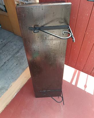 2 mensole in legno artigianali