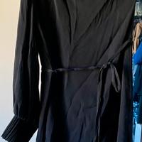 Abito massimo dutti monospalla nero