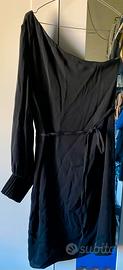 Abito massimo dutti monospalla nero