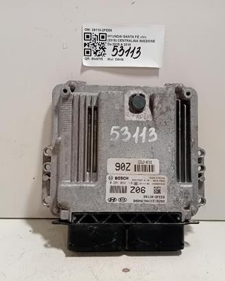 CENTRALINA INIEZIONE HYUNDAI Santa Fe 4° Serie 39
