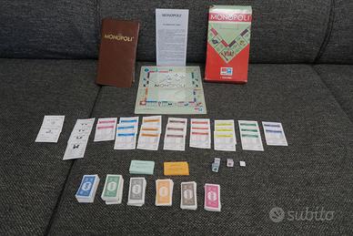 Gioco Monopoli ed. Tascabile - Vintage anni '80