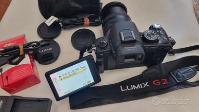 Panasonic Lumix G2 KIT COMPLETO 3800 scatti!