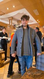 Giacca uomo in lana cotta – Route des Garden (Tagl