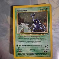 Carta pokemon holo vintage Heracross