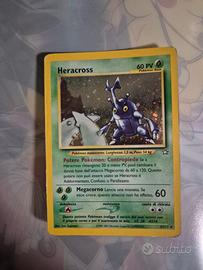 Carta pokemon holo vintage Heracross