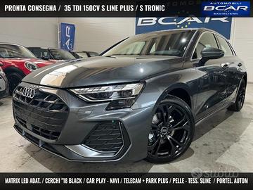 AUDI A3 SPB 35TDI Stronic S line"18 Sline/Matrix
