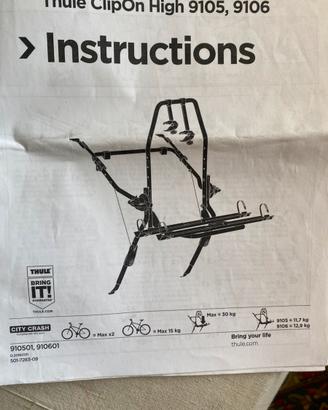 Porta bici (2) THULE