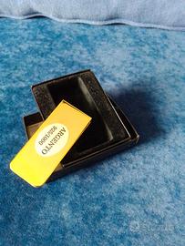 Ferma banconote argento placcato