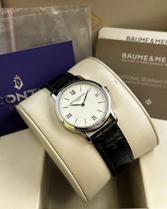 ⚪️BAUME & MERCIER CLASSIMA DOPPIO CINTURINO