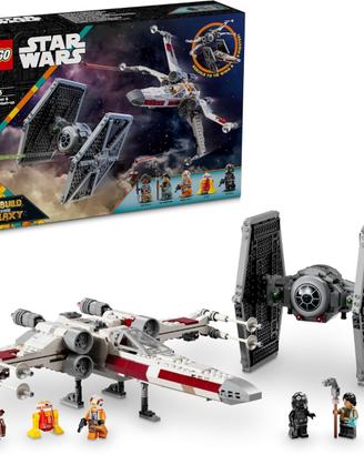 Lego Star Wars mash up tie fighter e x wing 75393