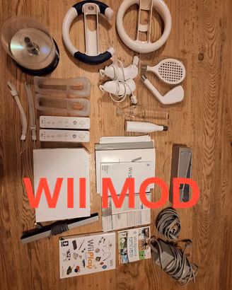 wii con accessori