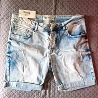 Bermuda red bridge nuovi con cartellino