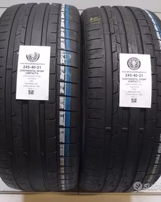 2 gomme 245 40 21 continental a20126