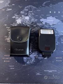 Canon Speedlite 200E Flash + Custodia Originale