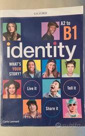libro di inglese OXFORD IDENTITY A2toB1
