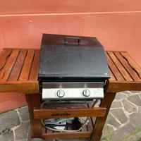 BARBECUE A GAS