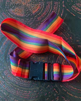 Cintura per bagaglio e altro arcobaleno
