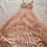 Abito cerimonia rosa 