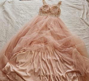 Abito cerimonia rosa 