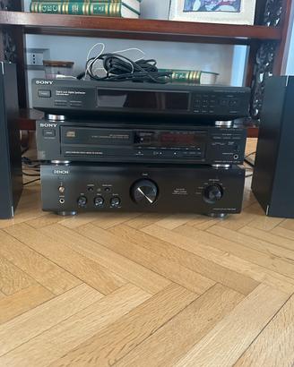 Impianto Hi-Fi Denon Sony Bowers & Wilkins