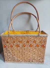 Borsa con strass Vintage 