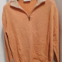 maglione girocollo con cerniera Hampton Court