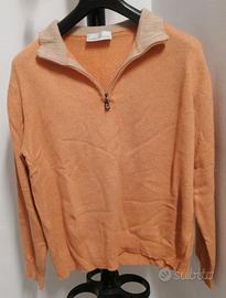 maglione girocollo con cerniera Hampton Court