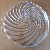 Piatto Torta IVV nuovo in vetro 