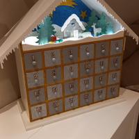 Calendario avvento perpetuo decorazioni Natale