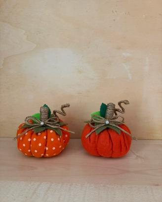Zucche halloween 2 pezzi