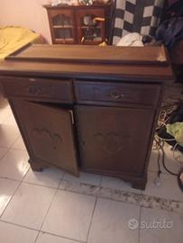 credenza legno massiccio 
