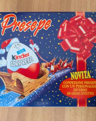 Presepe Kinder 1997 Vintage