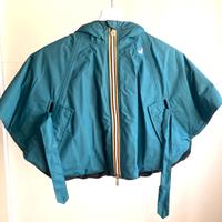 K-Way Poncho impermeabile imbottitura marmotta 4 Y
