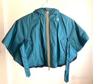 K-Way Poncho impermeabile imbottitura marmotta 4 Y