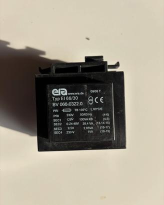 Trasformatore caldaia Tata Nefit Buderus  EI 66/30