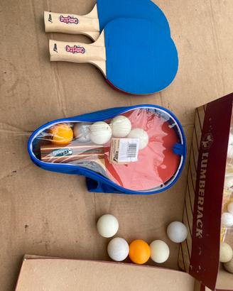 Racchette da Ping pong e palline