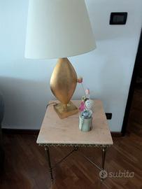 Tavolino in marmo rosa a Genova Pegli 2