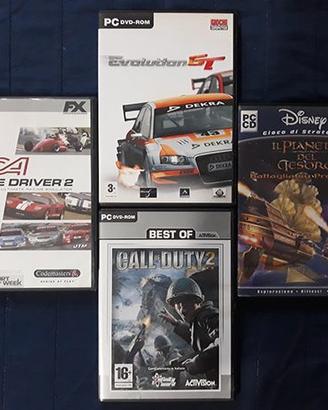 Videogiochi PC Xbox varie generazioni